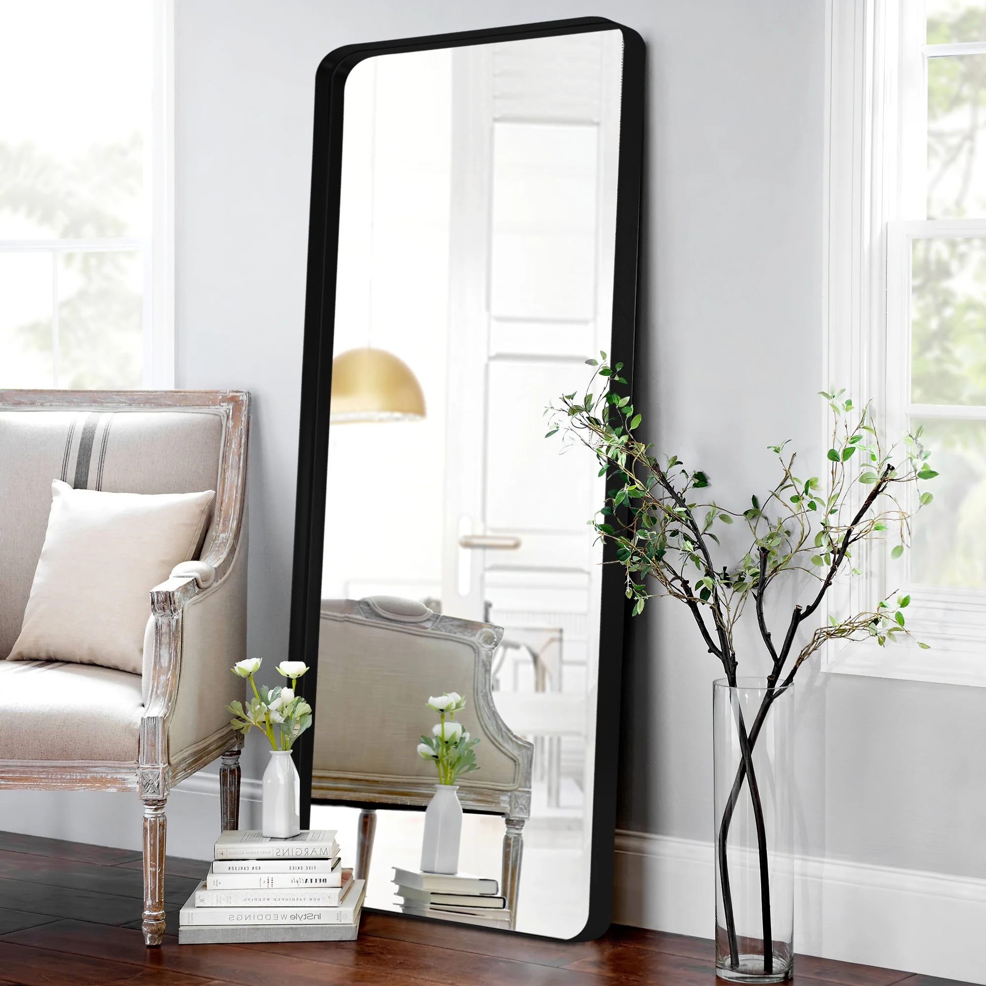 Large Full Length Wall Mounted Mirror, Full Body Dressing Mirror for Bedroom, Entryway and Home Decor - Image 27