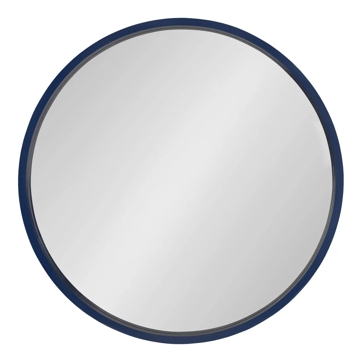 Round Wood Accent Wall Mirror, Modern Decorative Wooden Frame Mirror for Living Room, Bedroom and Entryway - Image 84