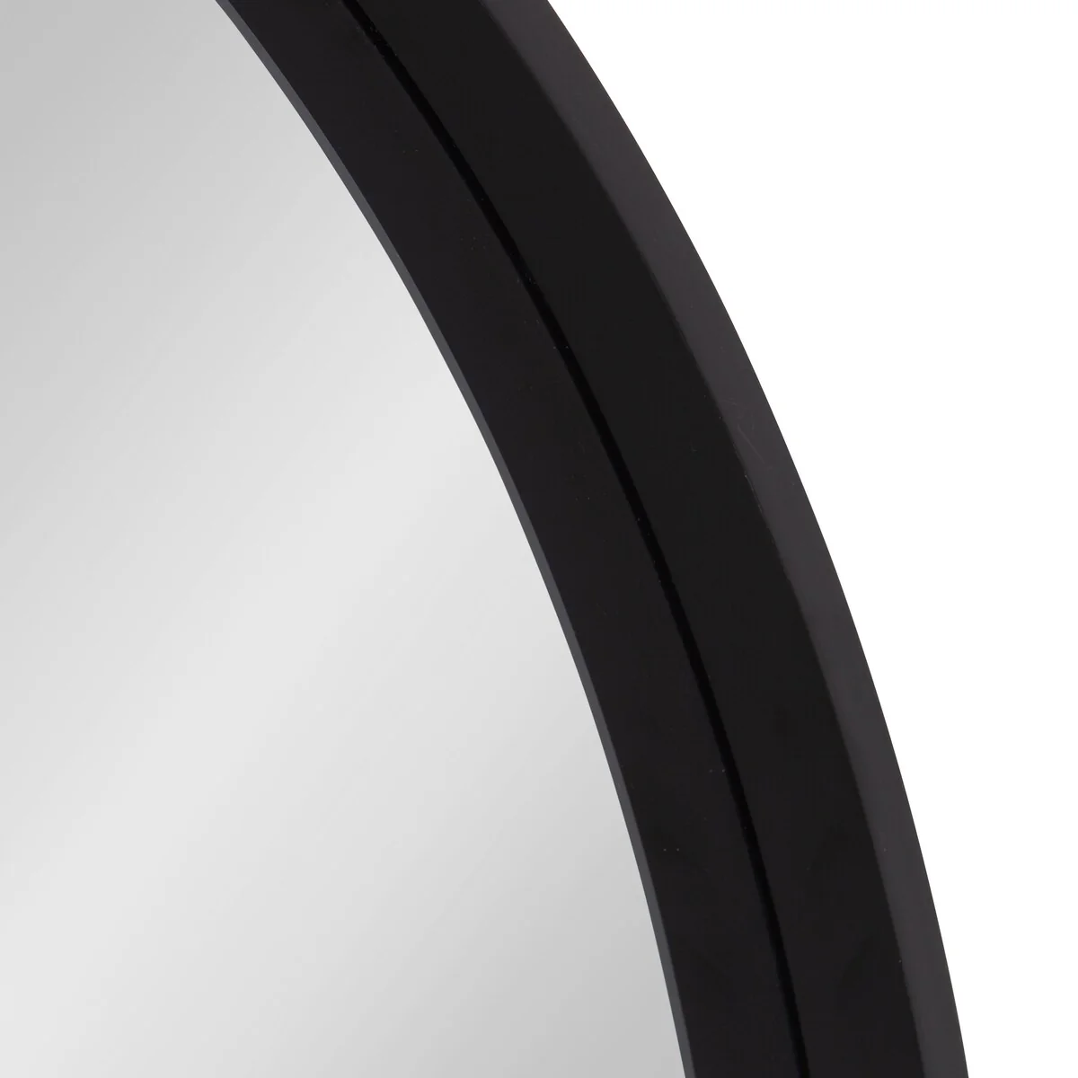 Round Wood Accent Wall Mirror, Modern Decorative Wooden Frame Mirror for Living Room, Bedroom and Entryway - Image 70
