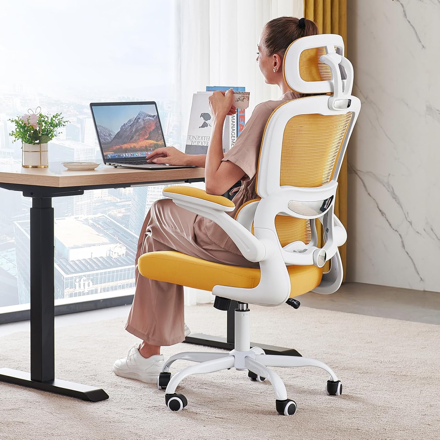 Office Chair Ergonomic Desk Chair - Gaming Chair with Lumbar Support - Image 6