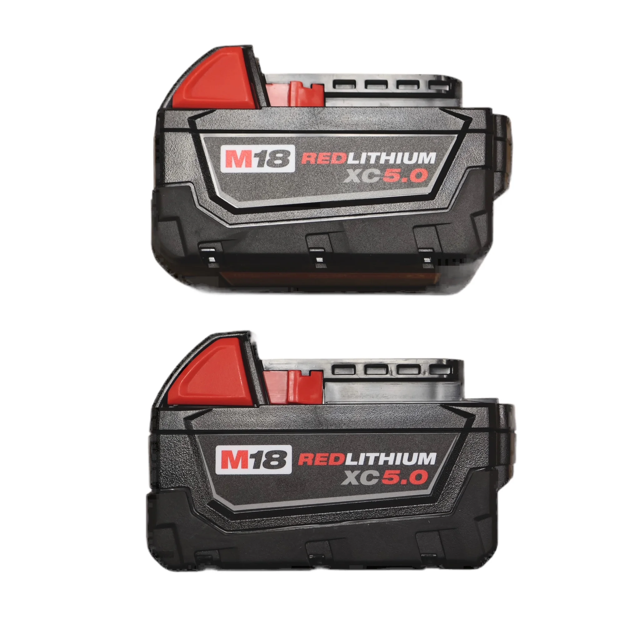 Milwaukee M18 REDLITHIUM XC5.0 Battery Starter Kit -C (2) 5.0Ah Batteries & M18/M12 Charger, 2.5X Runtime, REDLINK Intelligence, Cold Weather Performance (Model 48-59-1852B) - Image 2