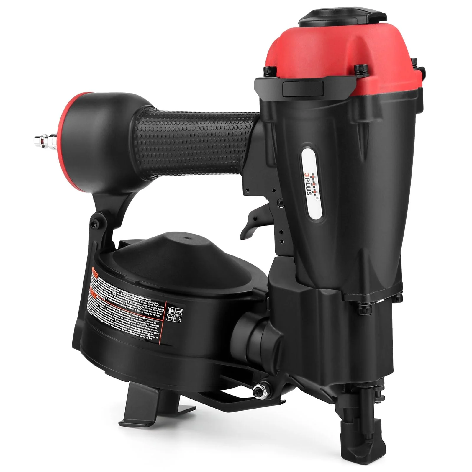 3PLUS HCN45SP 11 Gauge 15 Degree 3/4" to 1-3/4" Coil Roofing Nailer Pneumatic Roof Nail Gun - Image 3