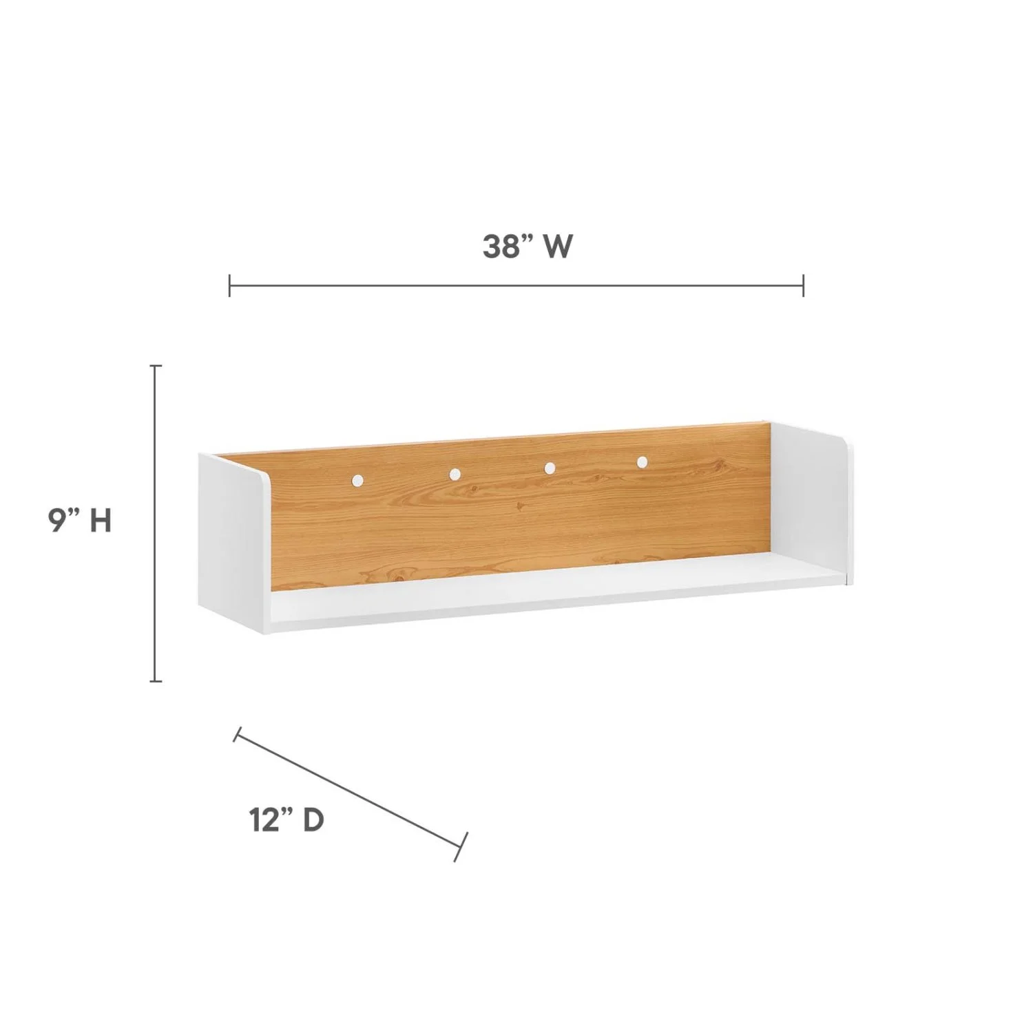 Wall Mount Storage Display Accent Cabinet, Black Cherry, Wood, Living Office Kitchen Hospitality Restaurant, Modern Contemporary HB34531 - Image 16