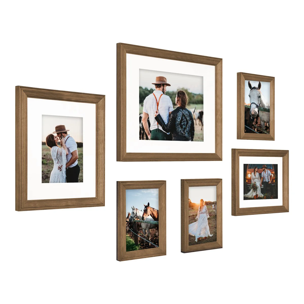 Gallery Wall Frame Set, Multi-Piece Decorative Picture Frames for Photos, Artwork and Home Decor - Image 34