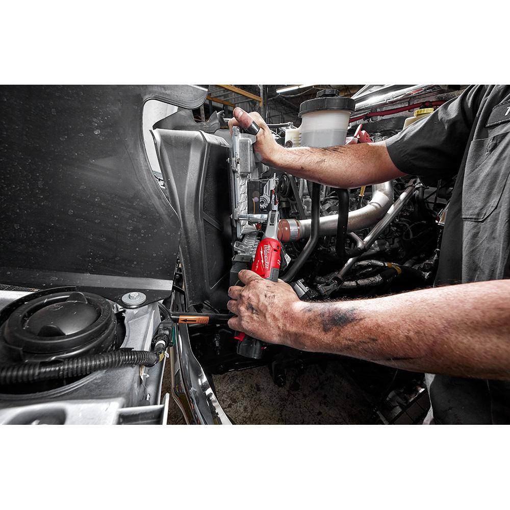 2567-22 12V Lithium-Ion Brushless Cordless High Speed 3/8 in. Ratchet Kit w/(2) Batteries, Charger and Bag - Image 13