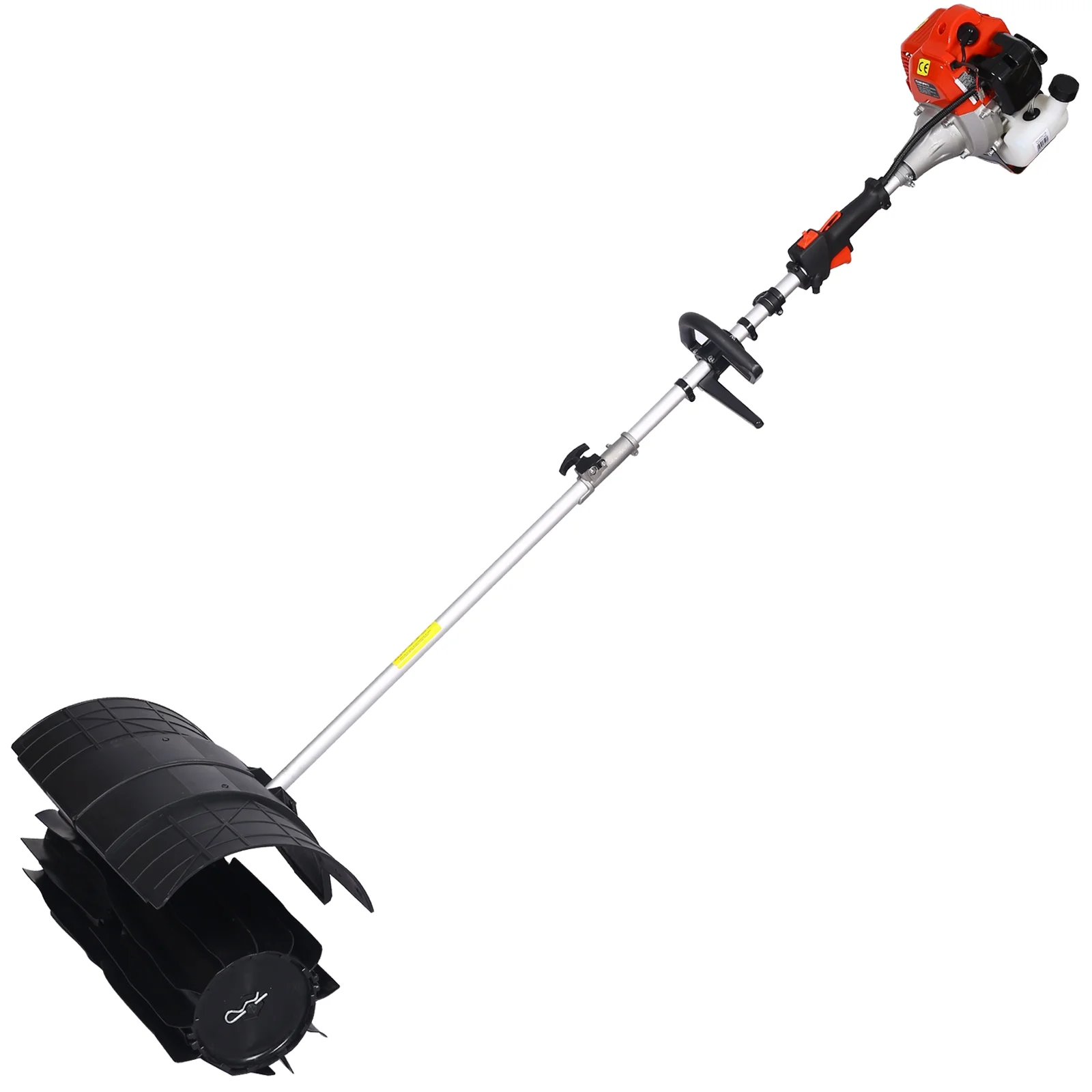 Hand Held Power Broom Sweeper Snow Sweeper GASOLINE Walk Behind Power Shovel Snow Cleaner Outdoor Walk Behind Sweeper, for Dirt Grass Leaves Lawn Debris Artificial Turf & Light Snow Cleaning - Image 11
