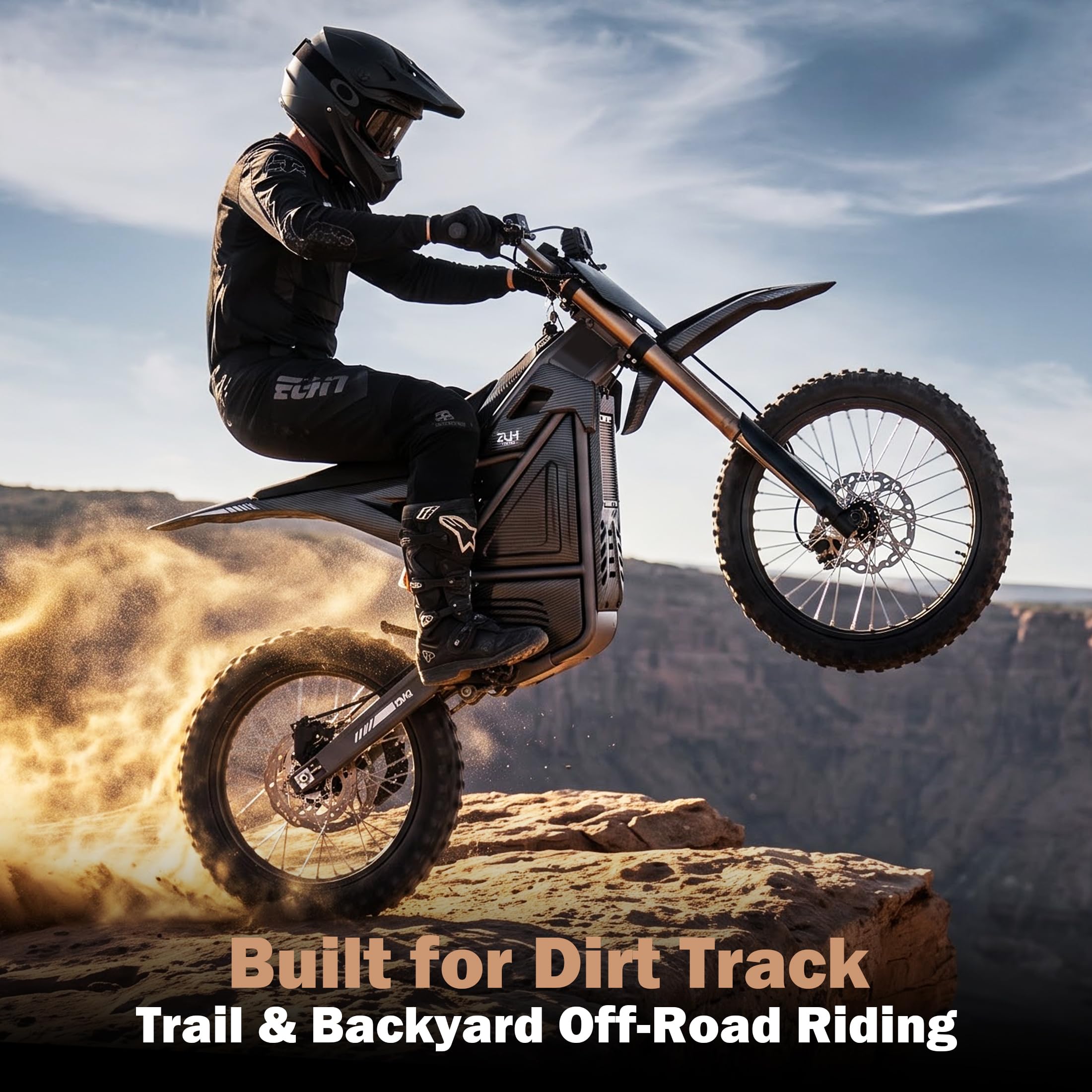 Z03 PRO 72V 10000W Electric Dirt Bike Motorcycle for Adults,55MPH Speed - Image 5