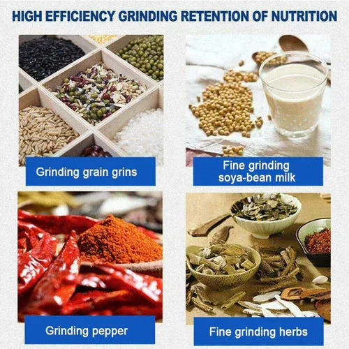 3000W Commercial Electric Corn Wheat Grain Mill Grinder - Image 2