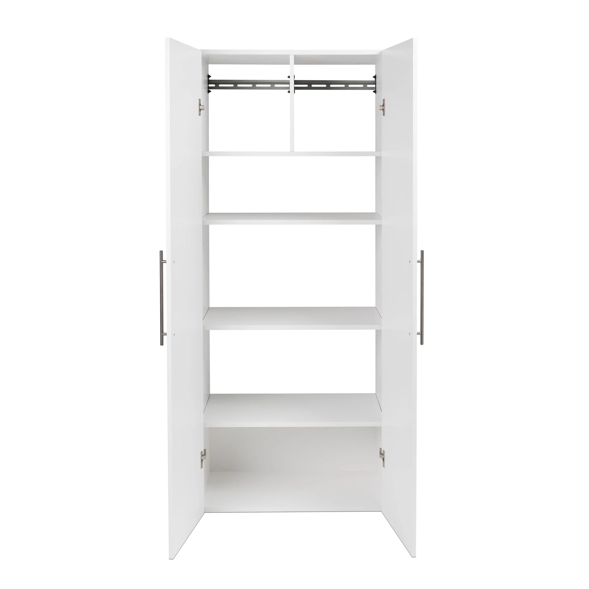 Prepac Large HangUps Storage Cabinet, Light Gray - Image 12