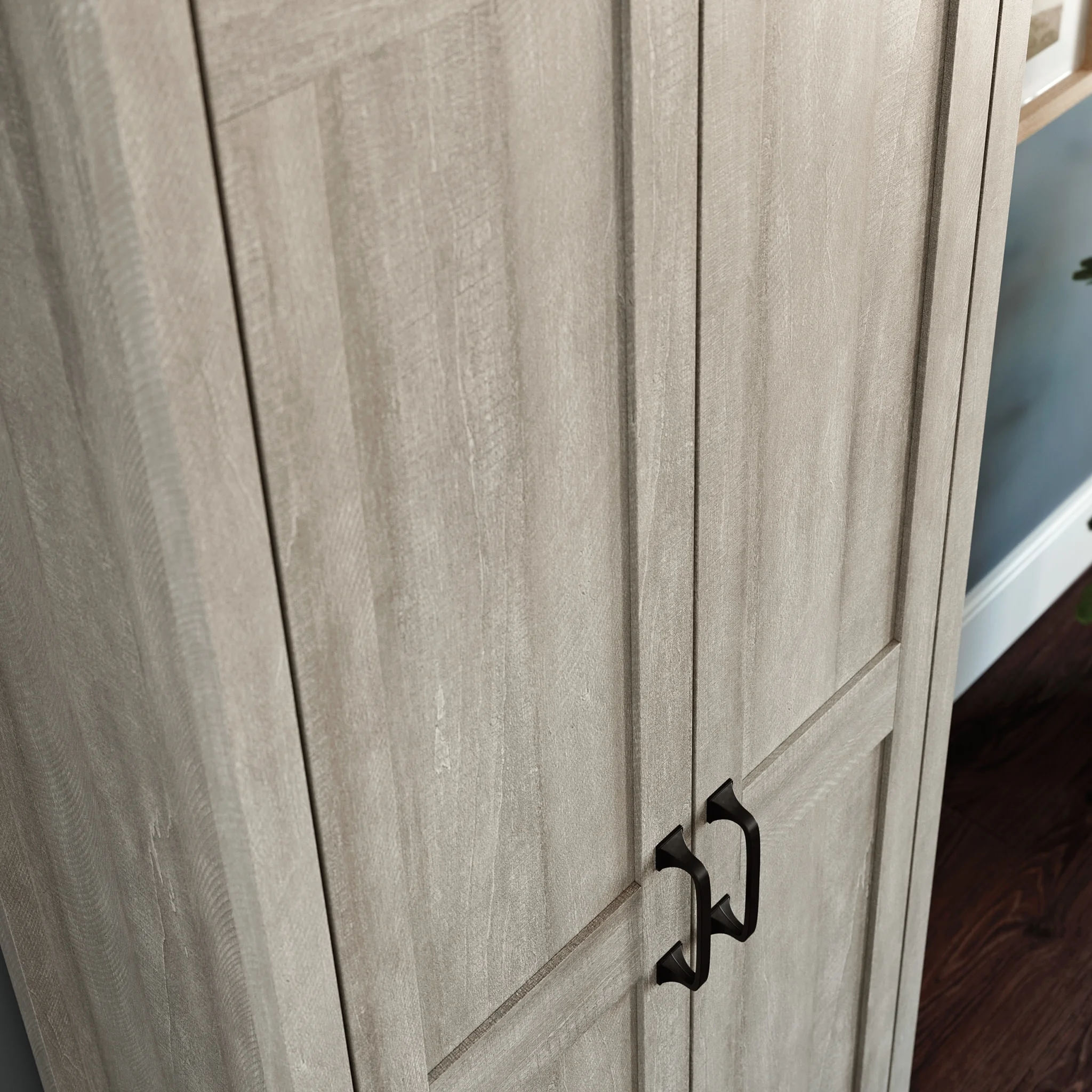 Sauder Two-Door Storage Cabinet, White Finish - Image 36