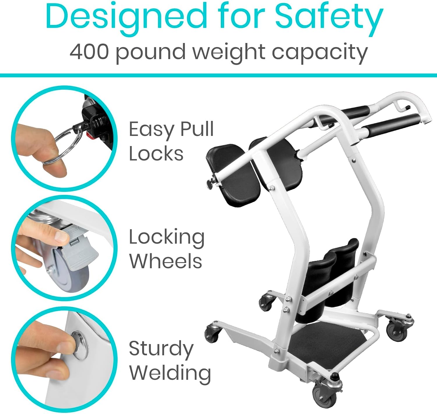 Sit-to-Stand Patient Lift and Transfer Aid - Image 3