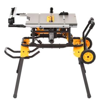 15 Amp 10-Inch Corded Jobsite Table Saw with Rolling Stand - Image 3