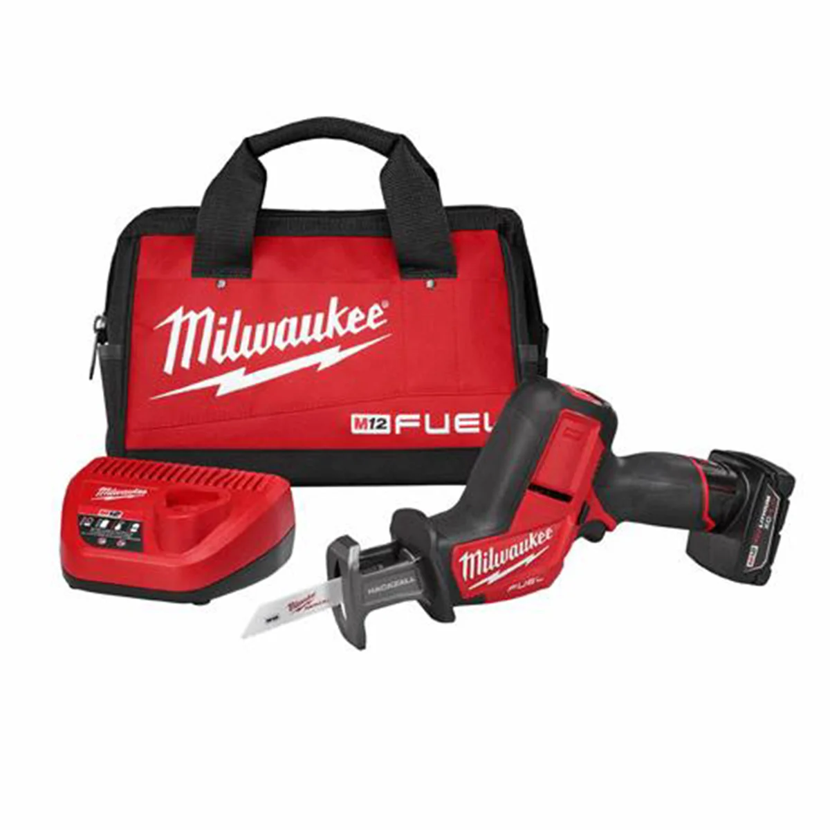 Milwaukee 2520-21XC M12 FUEL HACKZALL Reciprocating Saw Kit - Image 5