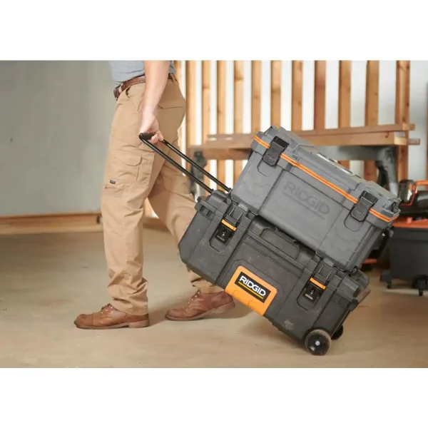 27Qt Cold Box – High-Impact Resin Cooler with Carry Handle - Image 6