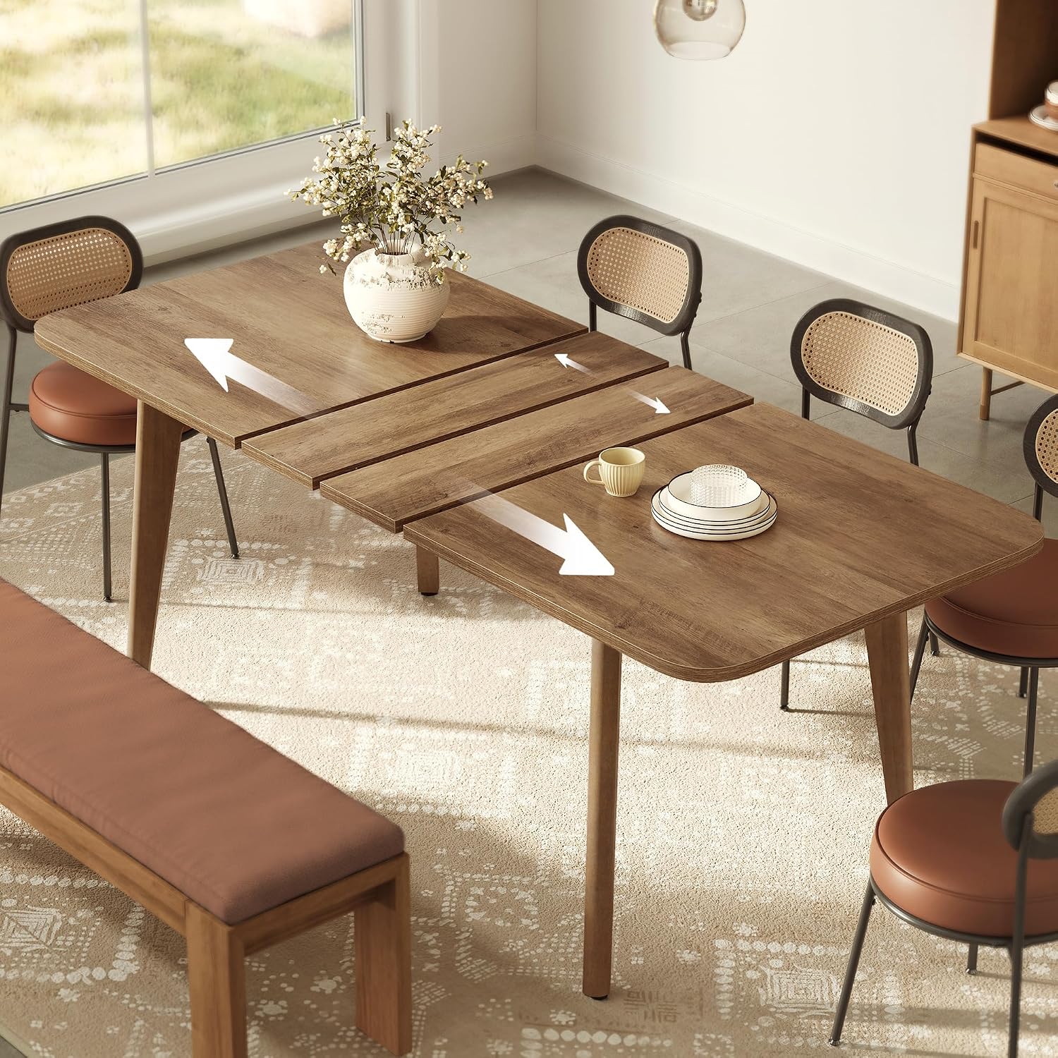 Folding Dining Table, Kitchen Table - Image 3