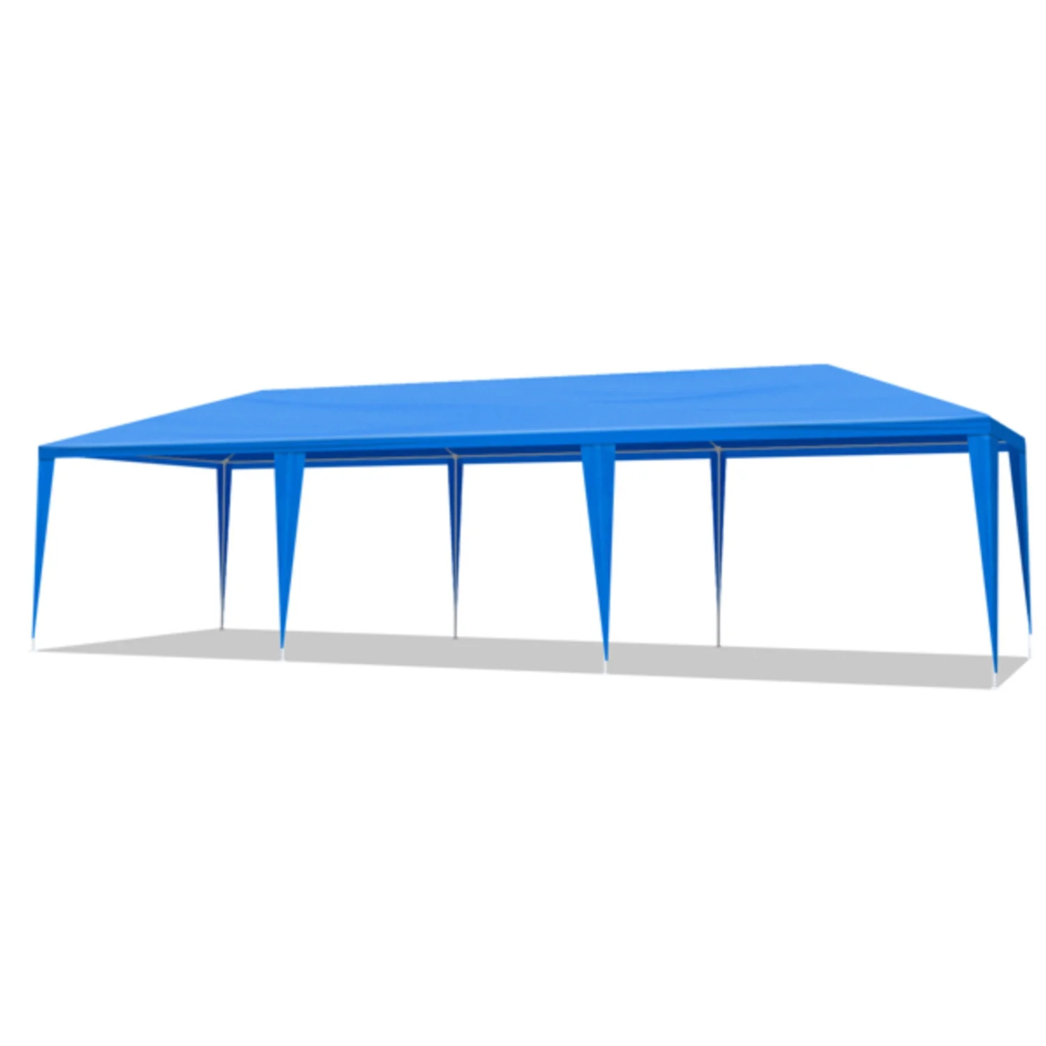10'x30' Outdoor Party Tent With 8 Removable Sidewalls Canopy Blue Waterproof Shelters Gazebo For BBQ Birthday Party Wedding Events Backyard Garden And Patio - Image 10
