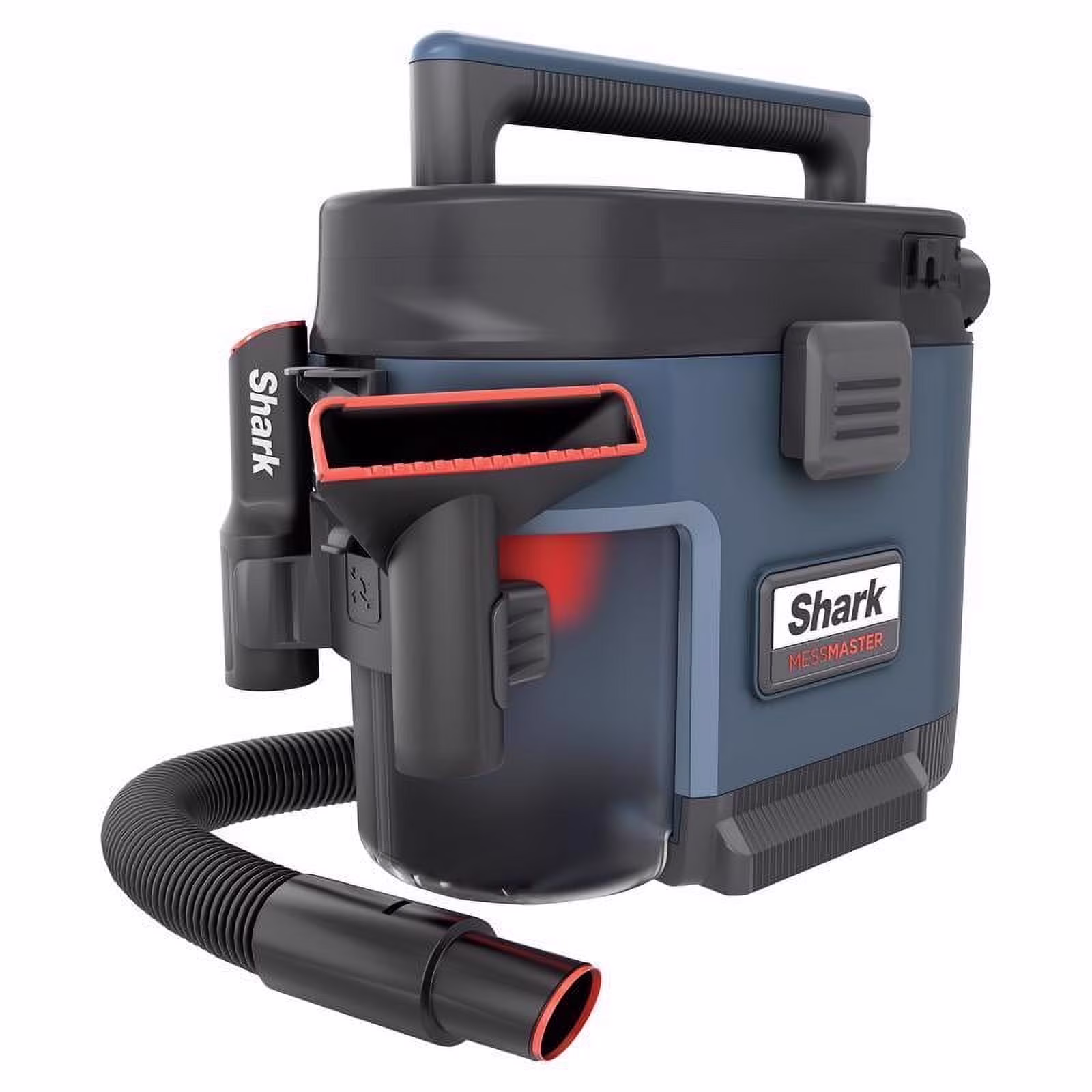 Shark MessMaster Portable Wet and Dry Vacuum for Home, Shop, Garage, 1 Gallon, Corded - Image 3