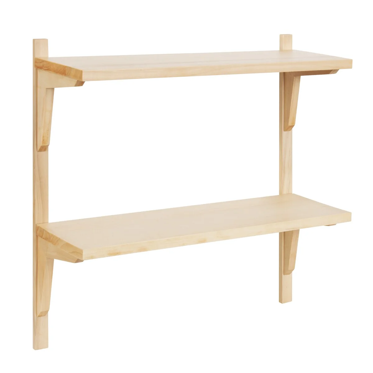Mid-Century Wall Shelves, 24x8x24 Inch Decorative Wall Mounted Storage and Display Shelving for Home Decor - Image 5