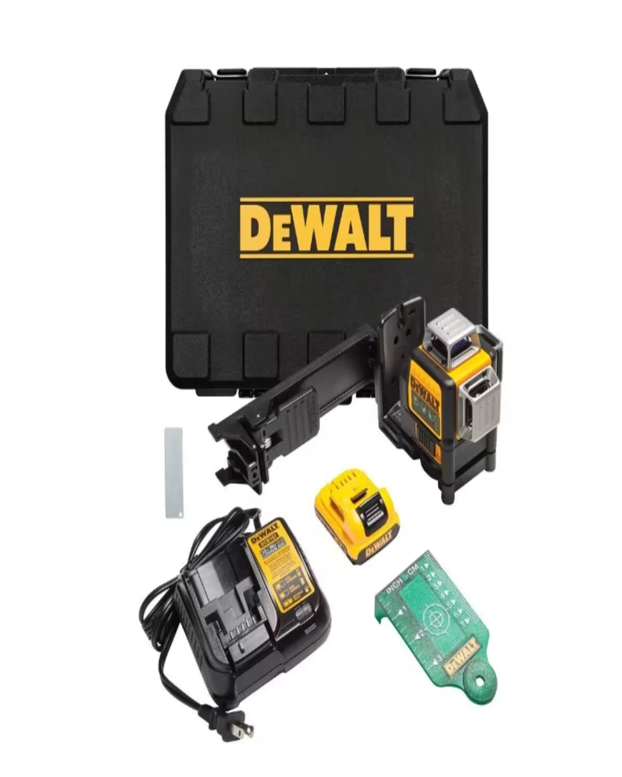 DeWalt 12V MAX Cordless Green Line Laser 3 x 360 Professional Laser Level - Image 2
