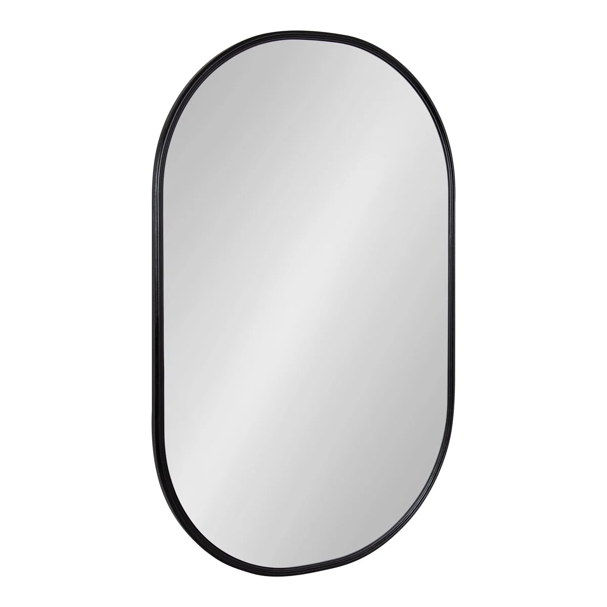 Modern Capsule Framed Wall Mirror, Decorative Oval Accent Mirror for Living Room, Bedroom and Entryway - Image 17