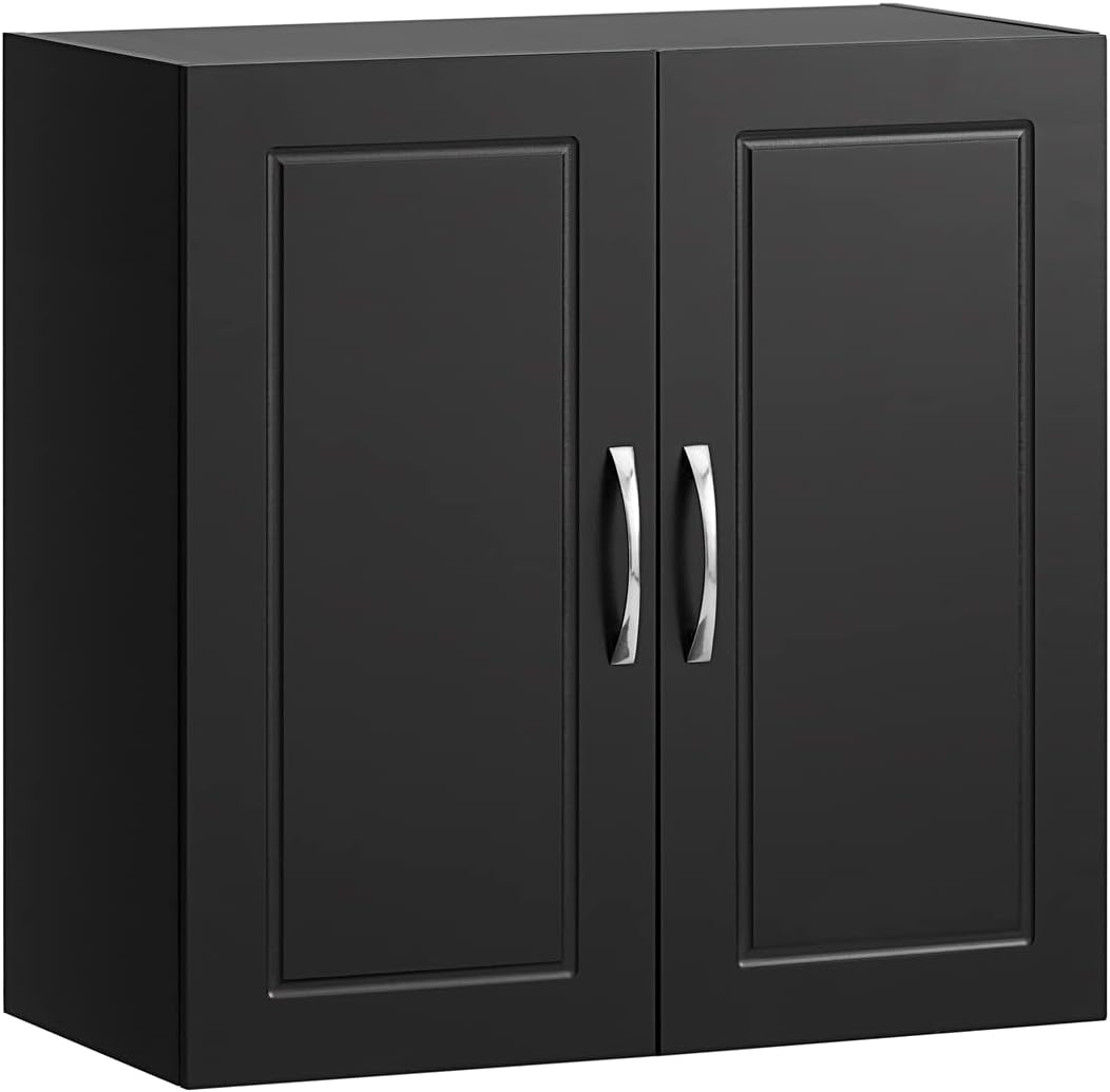 Bathroom Wall Cabinet, Large 3-Door, 23.6 x 11.8 x 35.4 in, White - Image 3
