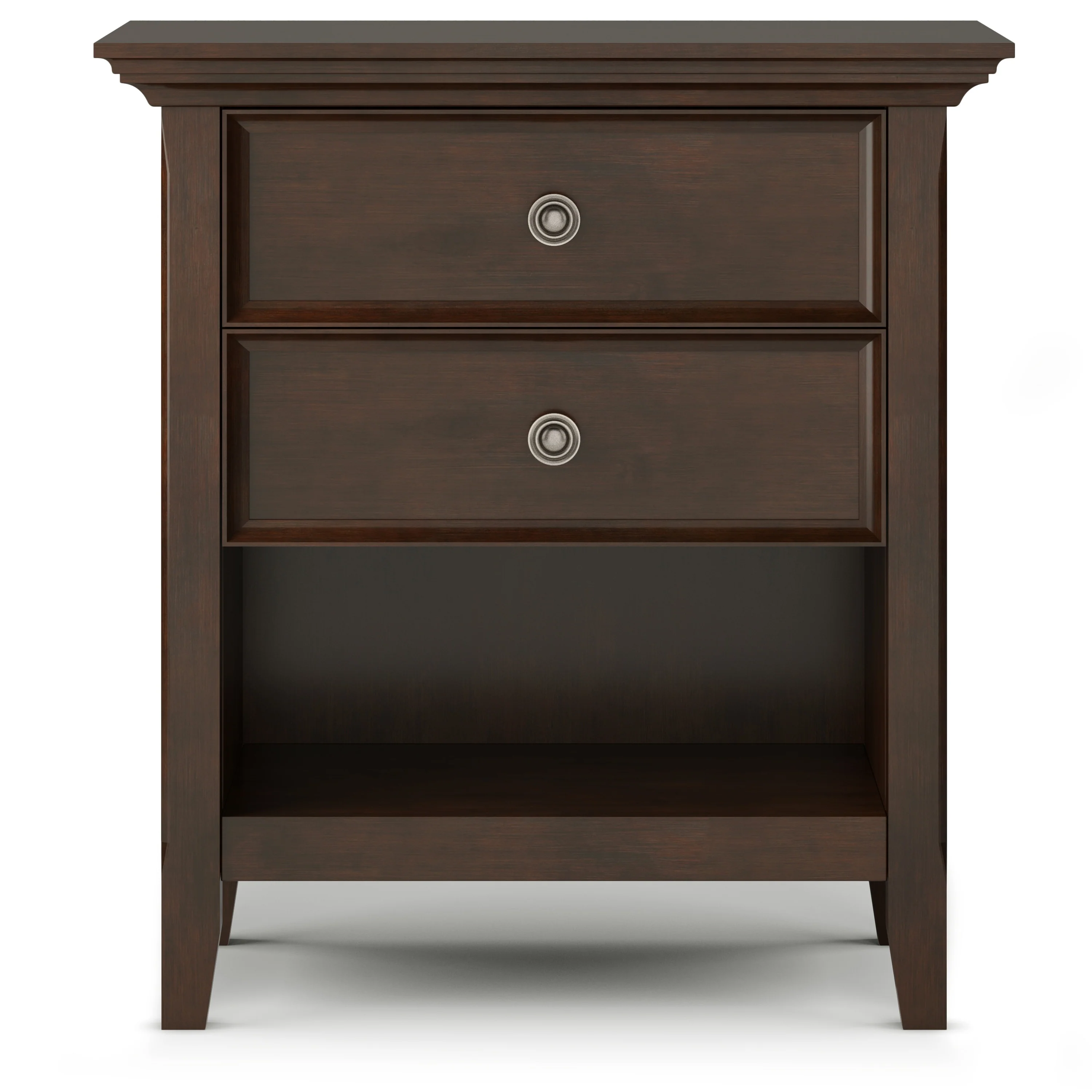 24 Inch Wide Solid Wood Nightstand, Bedside Table and Bedroom End Table - Image 36