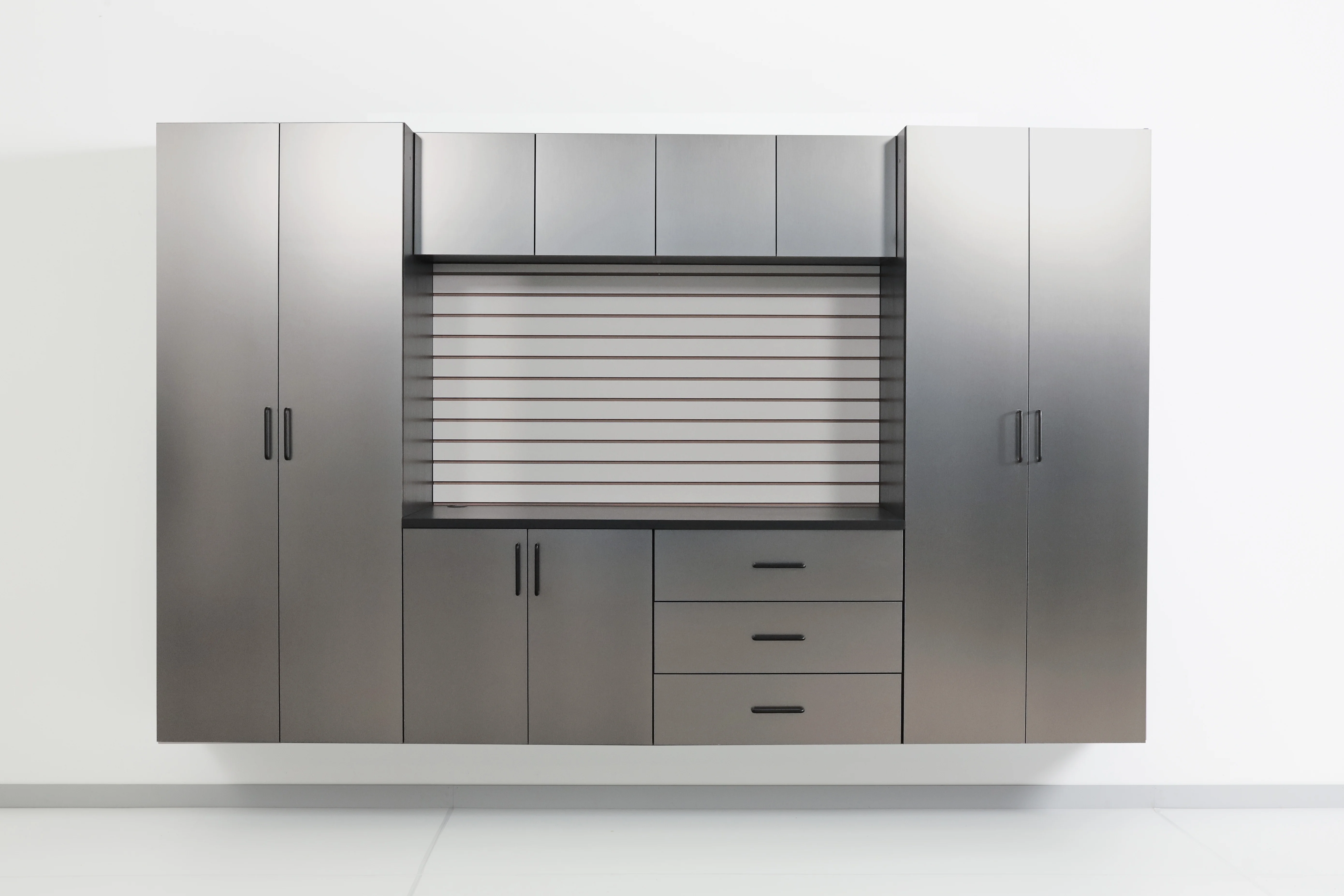 Astro Series 32 in. W x 28 in. H x 20 in. D Metal Wall Mounted Base Door Storage Cabinet - Image 4