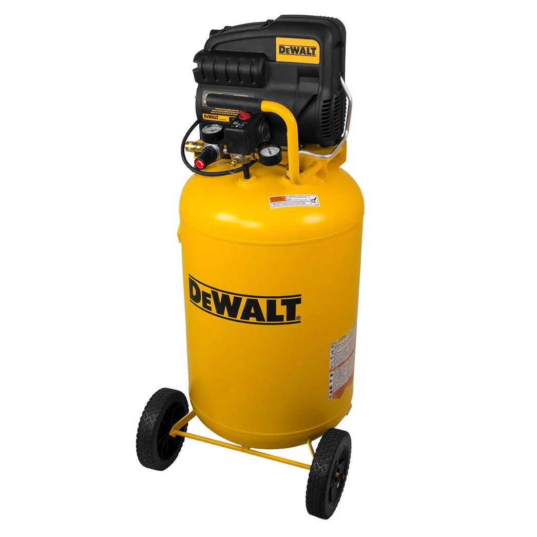 DeWalt Portable 30 Gallon Oil Free Electric Motor Vertical Air Compressor Tank - Image 2