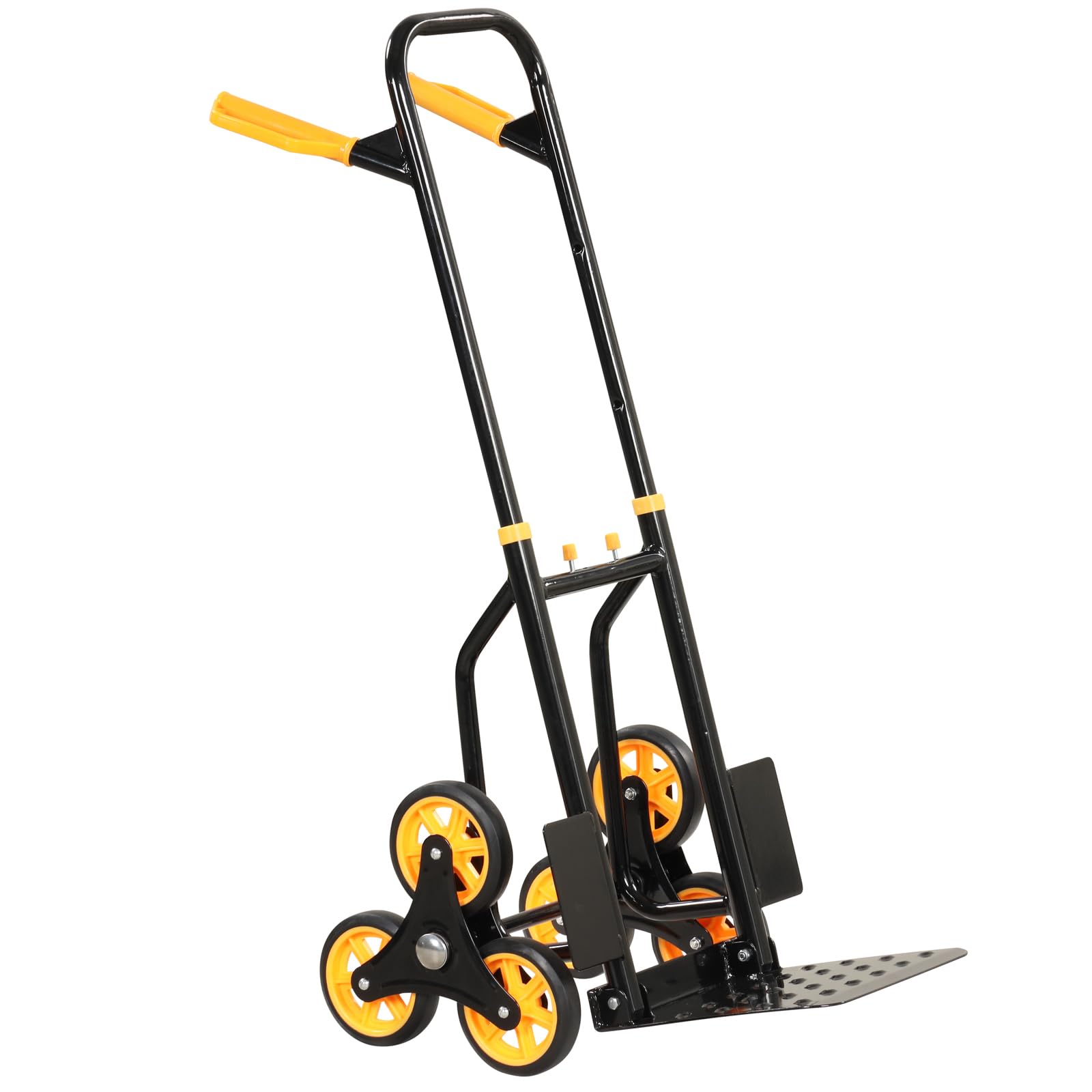 Stair Climber Hand Truck – Heavy-Duty Folding Dolly with Stair Glide Wheels - Image 4