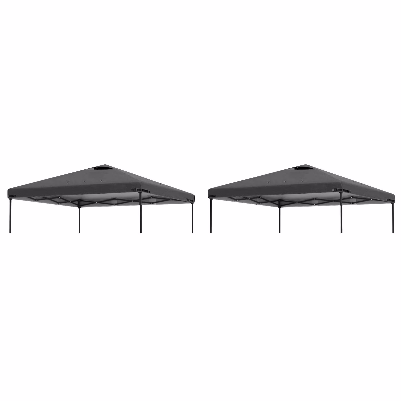 Home Decor 2Pcs 10X10Ft Replacement Cover Tier Gazebo Roof Sunshade Outdoor Cover Sunshade Patio Pavilion Protective Cover - Image 12