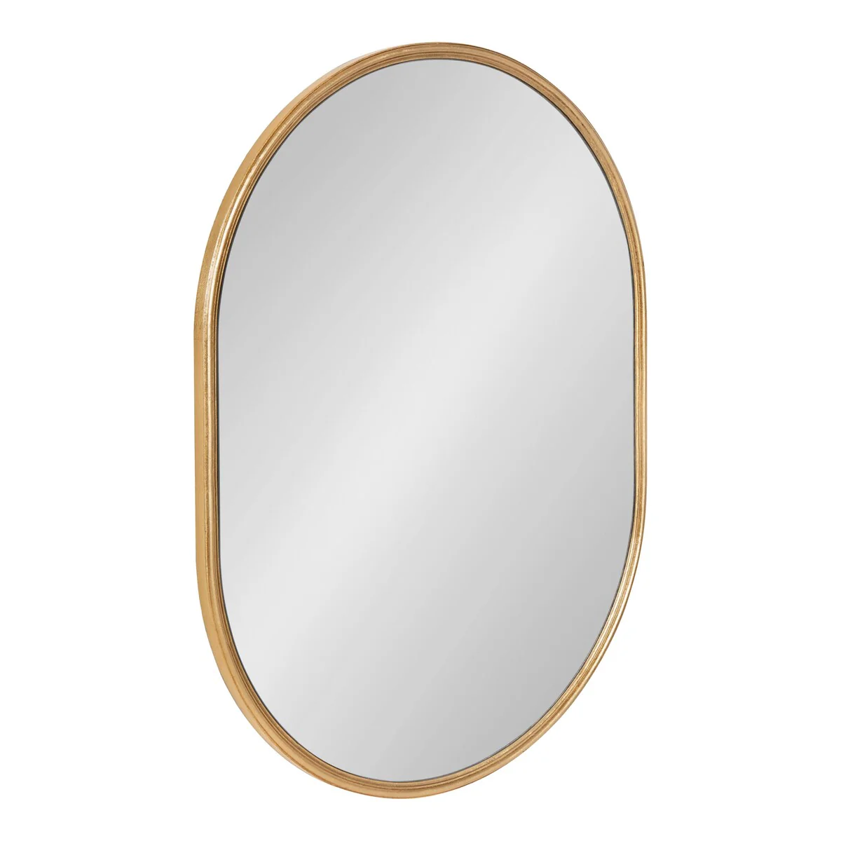 Modern Capsule Framed Wall Mirror, Decorative Oval Accent Mirror for Living Room, Bedroom and Entryway - Image 12