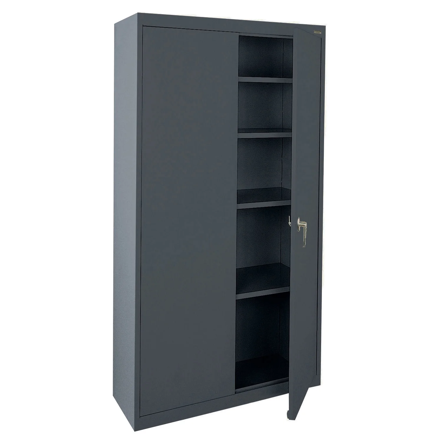 Sandusky Nystead 20-Gauge Welded Steel Garage Storage Cabinet, Charcoal - Image 4