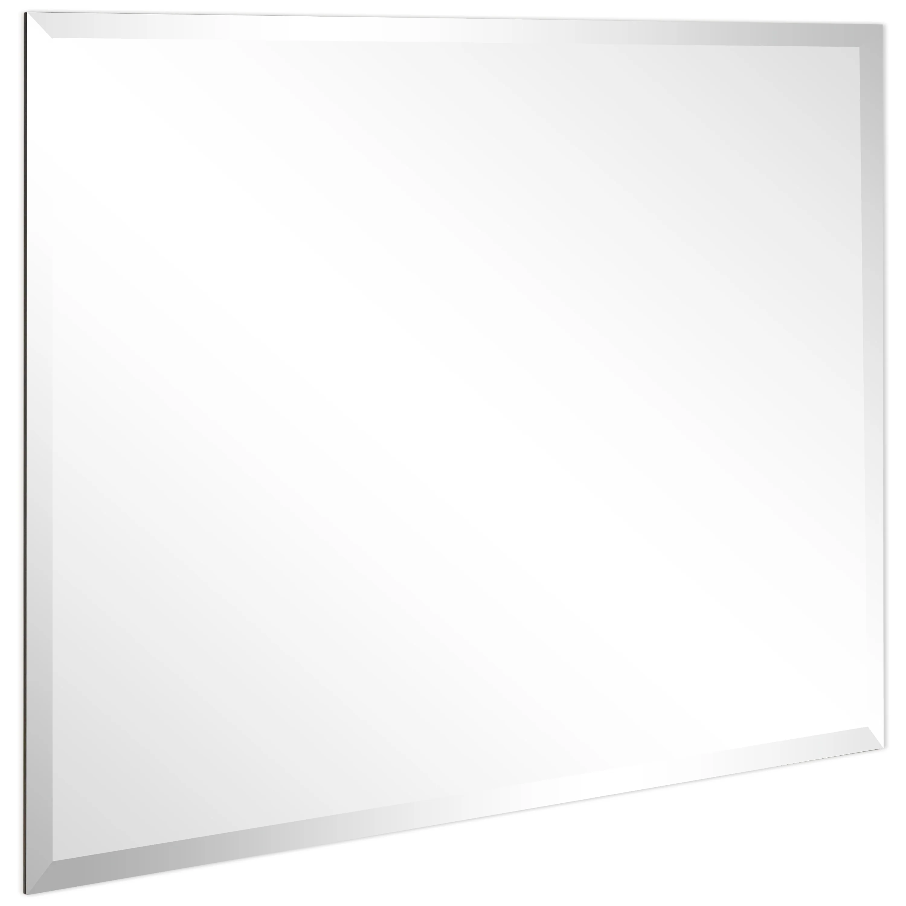 Frameless Beveled Prism Wall Mirror, Clear Square or Rectangular Decorative Mirror for Bathroom, Bedroom and Home Decor - Image 41