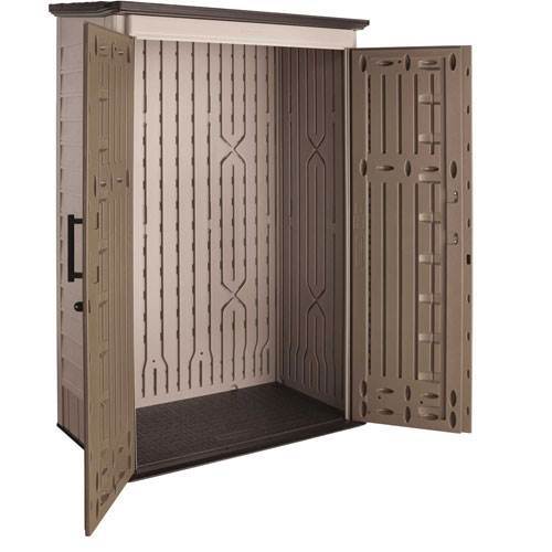 Outdoor Storage Shed, 52 Cu.Ft., Weather-Resistant, Lockable Doors - Image 3