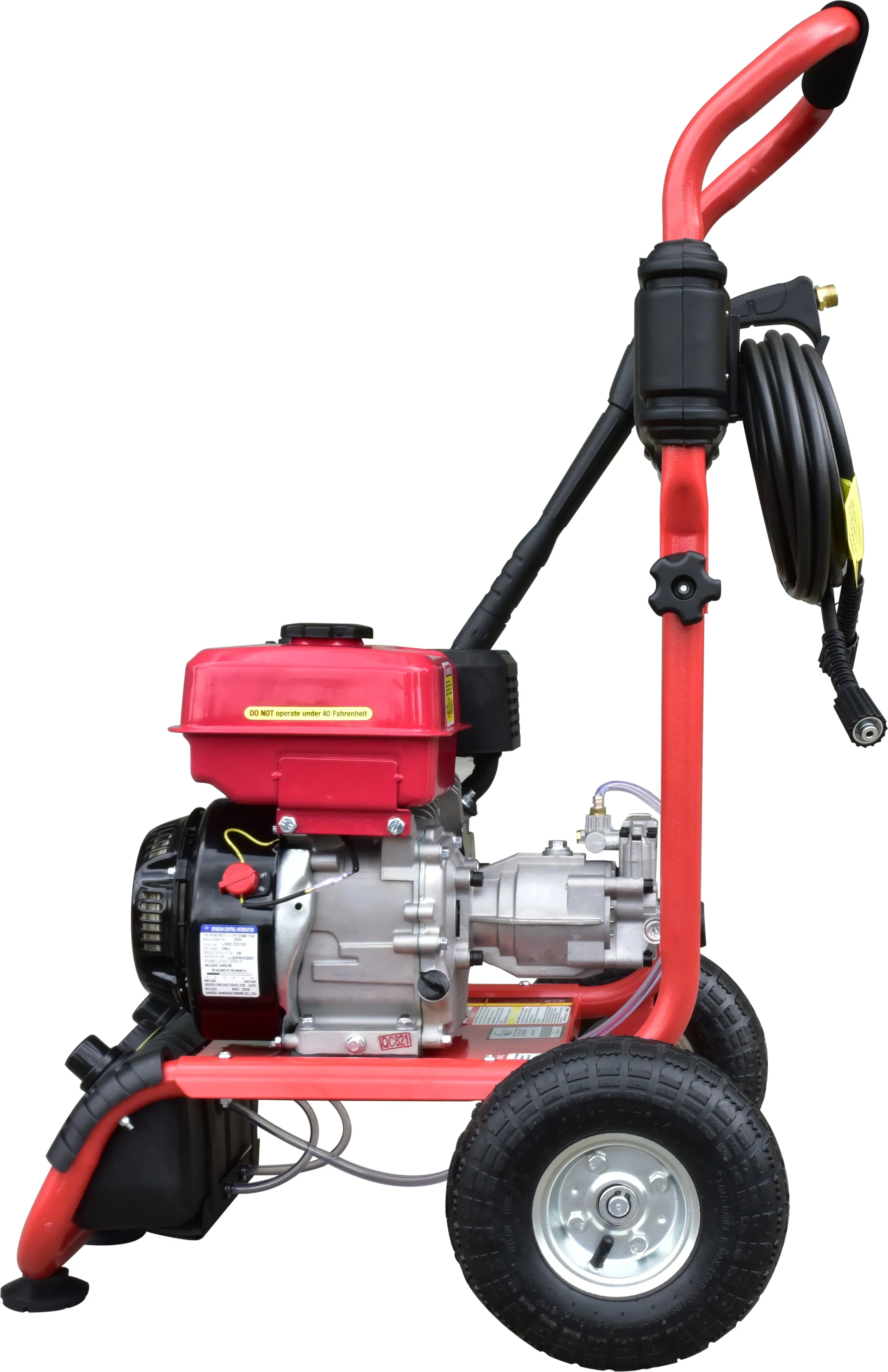 All Power 3400 PSI 2.6 GPM Gas Pressure Washer, 5 Adjustable Nozzles, 30 ft High Pressure Hose, Power Washer for Outdoor Cleaning, APW5129 - Image 5
