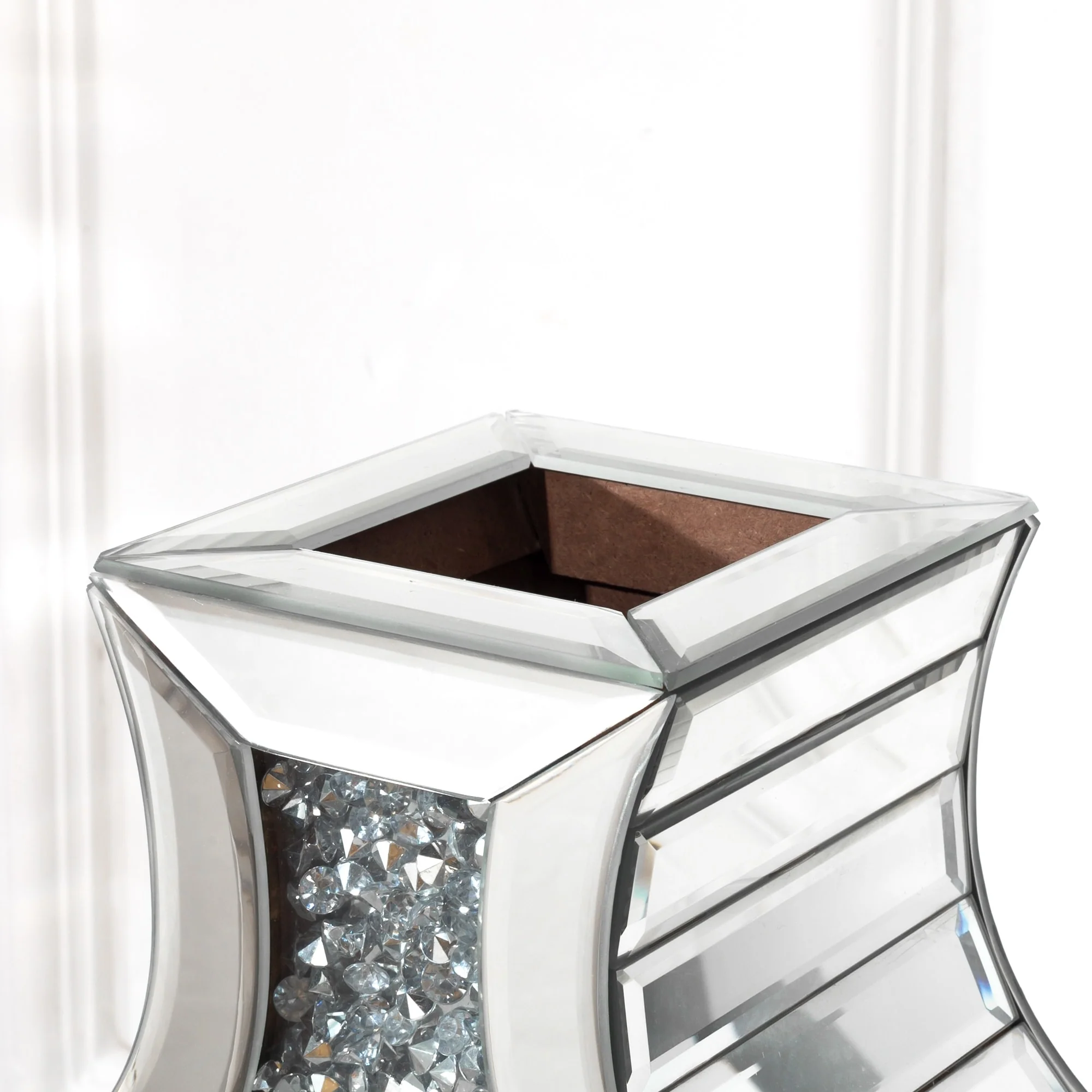 Tall Crushed Diamond Floor Vase, Luxury Decorative Crystal Accent Vase for Living Room, Bedroom and Home Decor - Image 17