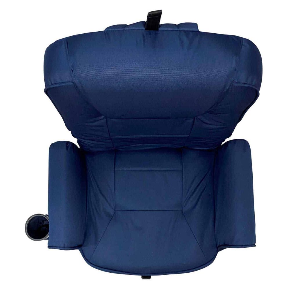 High-Back Portable Seat with Armrests& Pockets, UV-Resistant, Water-Repellent Fabric - Image 6
