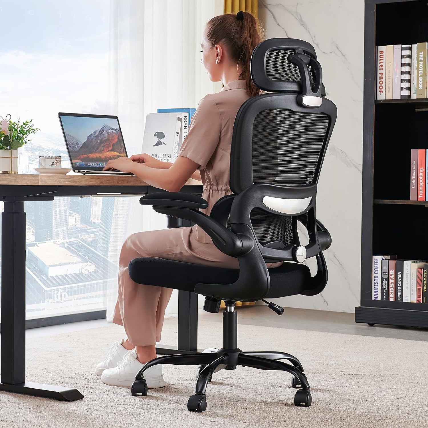 Office Chair Ergonomic Desk Chair - Gaming Chair with Lumbar Support - Image 8