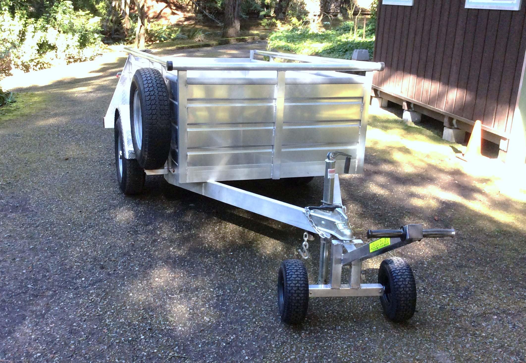 Aquacart USA Built-Extreme Heavy Duty- Trailer Dolly- Strong Square Aluminum and Stainless Steel- Helps Move Boat ATV Utility Camper Trailers with Ease - Image 3