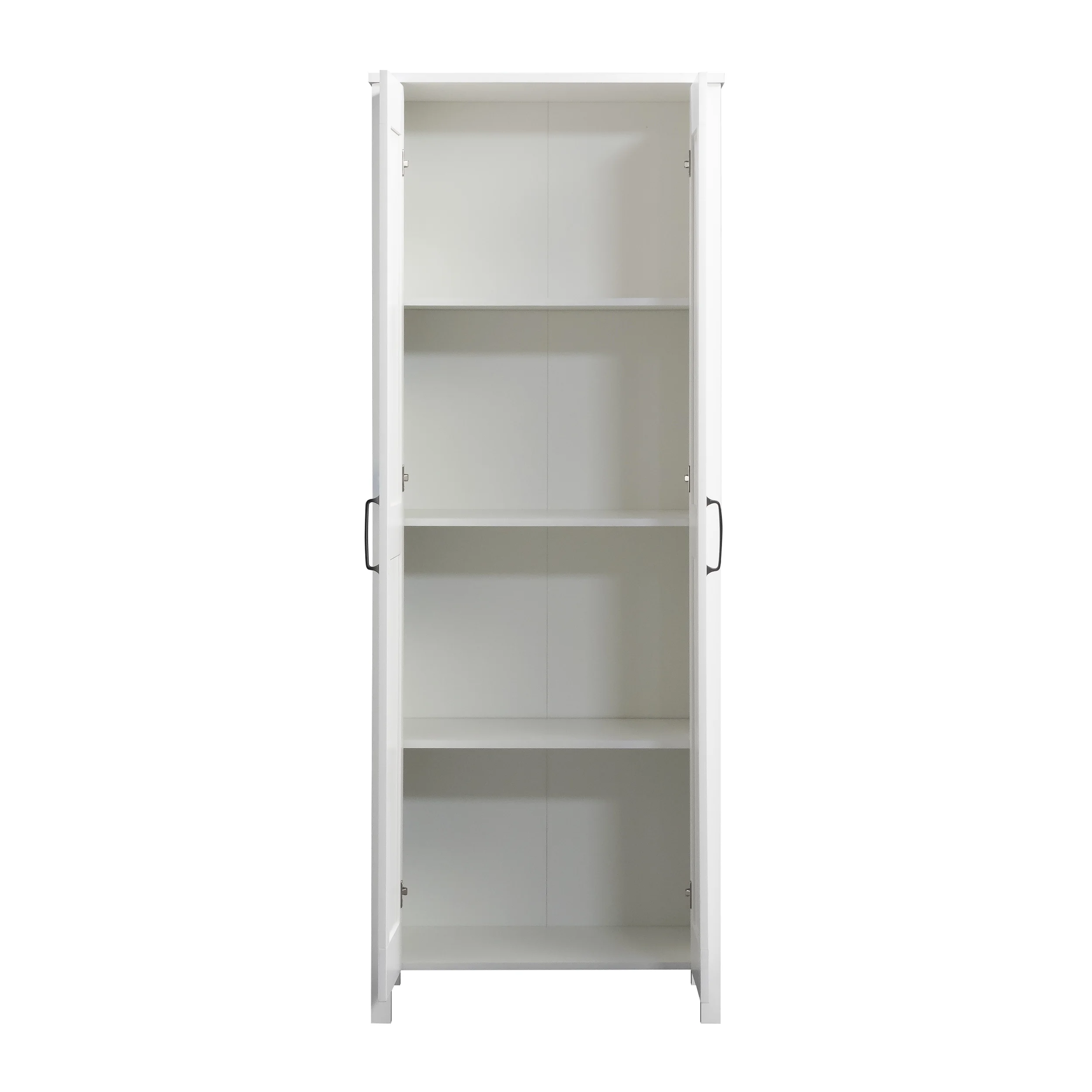 Sauder Two-Door Storage Cabinet, White Finish - Image 21