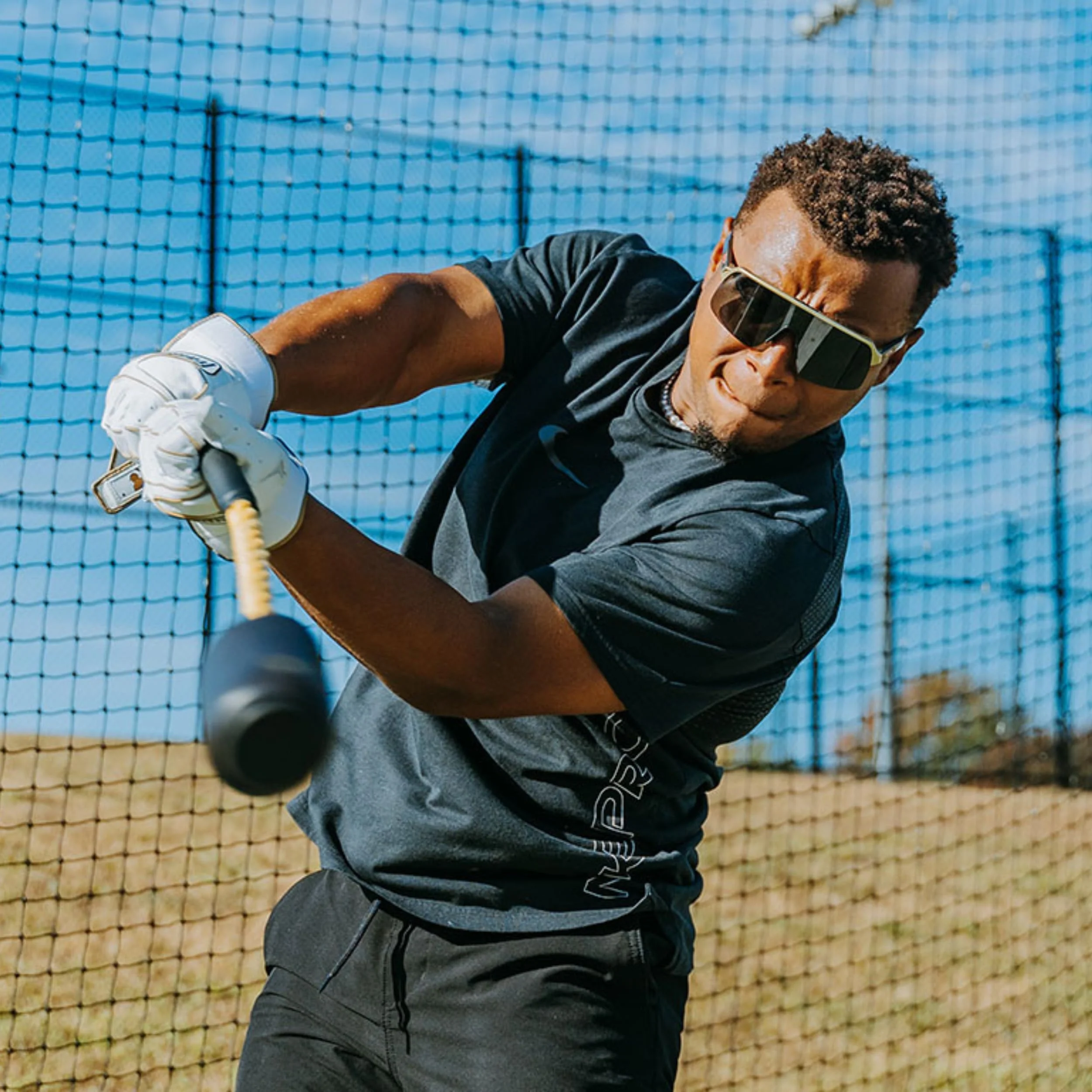 Swing Trainer with 12 Soft Balls, Baseball and Softball Batting Practice Training Set - Image 7