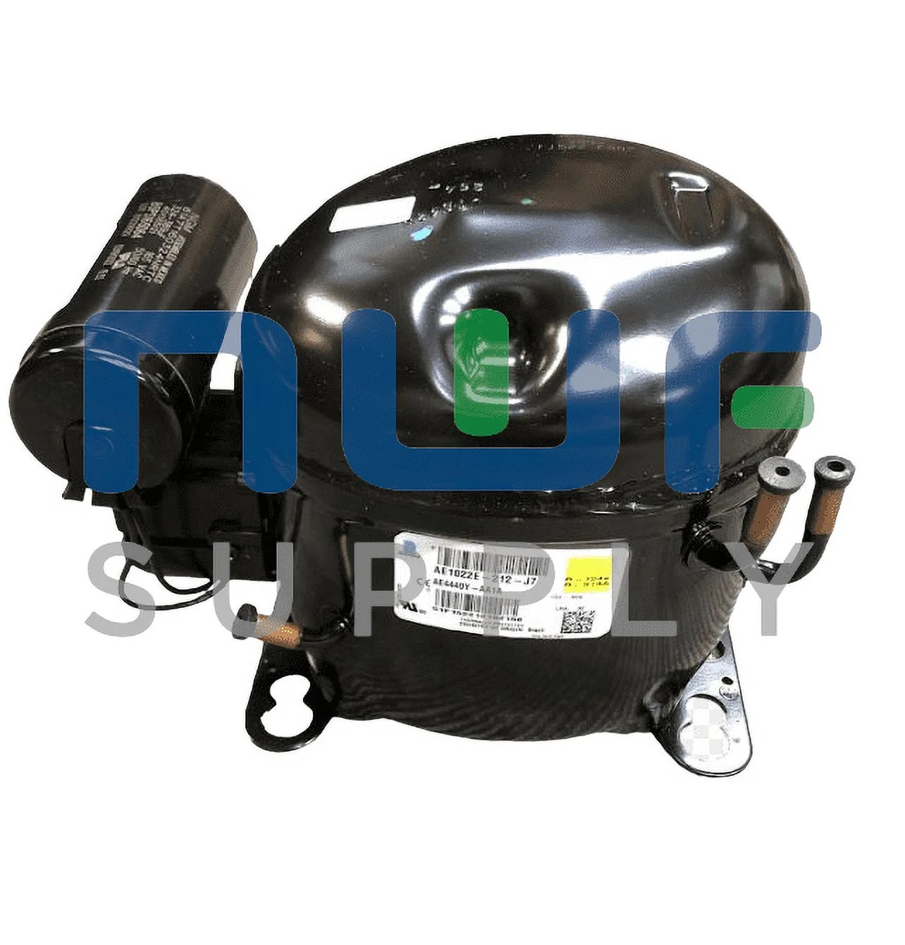 Tecumseh AE4440Y-AA1A R134a High Temperature Hermetic Compressor - Image 3