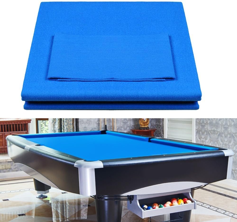 Worsted Blend Billiard Cloth Pool Table Felt for 7' 8' 9' Table - Image 6