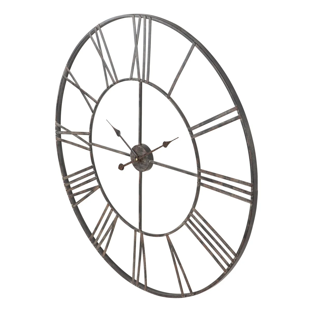 Modern Round Metal Wall Clock, Decorative Circular Hanging Clock for Living Room, Bedroom and Office - Image 48