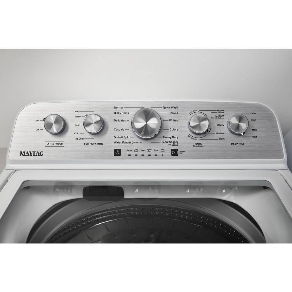 4.8 cu. ft. Top Load Washer with Extra Power Boost, White MVW5430MW - Image 3