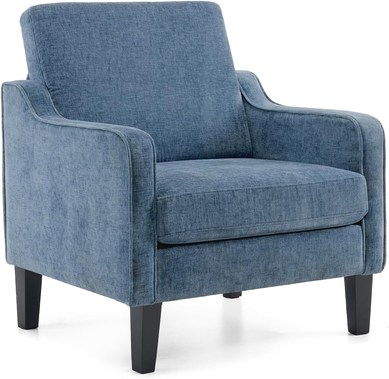 Olive Green Accent Chair, Upholstered Armchair for Living Room - Image 12