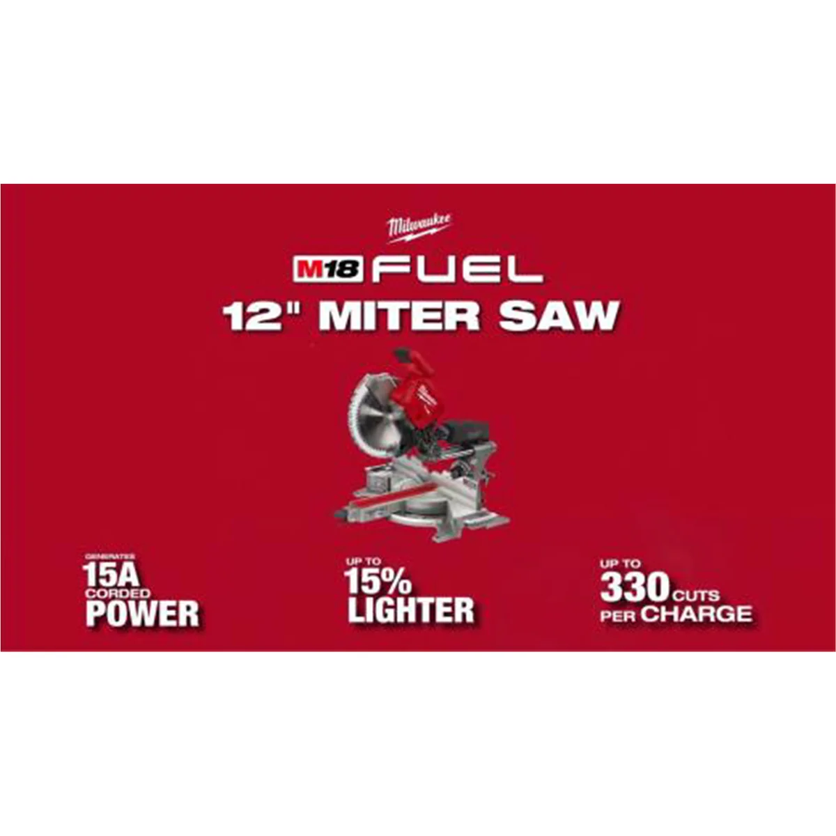 Milwaukee 2739-20 M18 FUEL 12" Dual Bevel Sliding Compound Miter Saw - Image 4