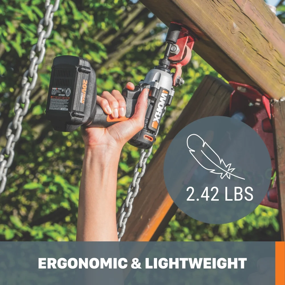 Worx WX291L.9 20V Power Share Cordless Impact Driver (Tool Only) - Image 5