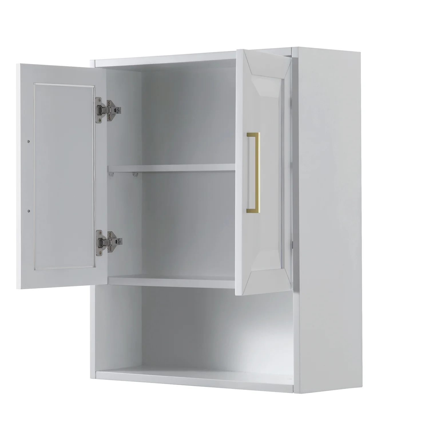 Wyndham Collection Daria Over-the-Toilet Bathroom Wall-Mounted Storage Cabinet in Dark Espresso with Matte Black Trim - Image 21