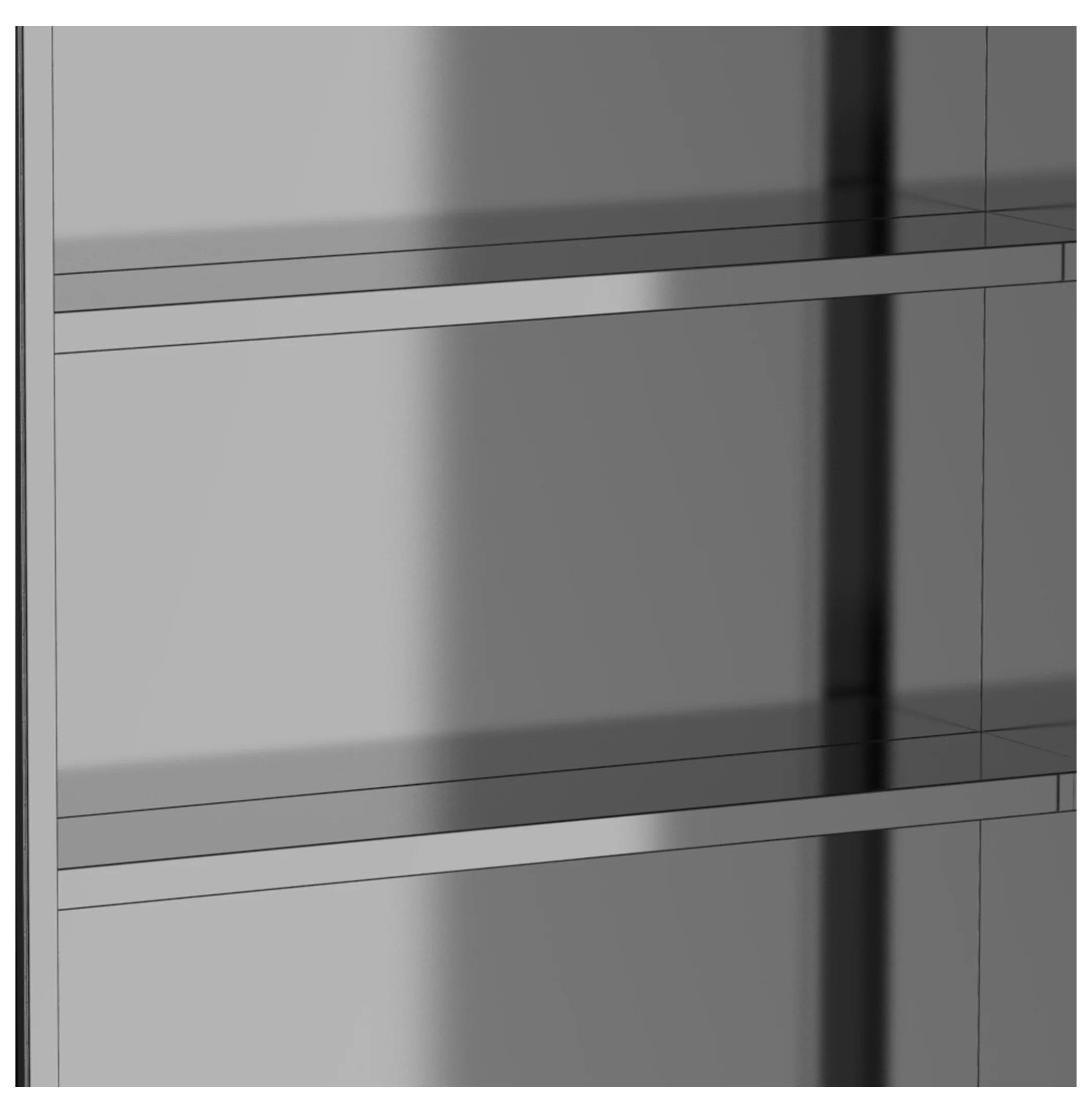 Black Tall Storage Cabinet with 3 Drawers and Adjustable Shelves for Bathroom, Study, Office and Interior, MDF Board with Painted Finish Black + MDF - Image 38